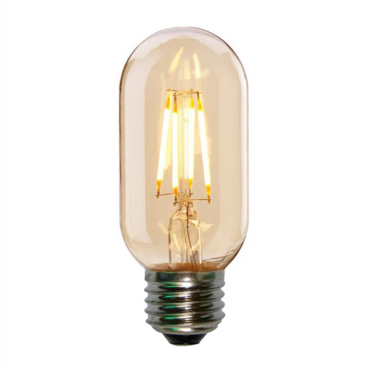 Vintage LED Edison Bulb - Warm Amber Glow for Timeless Charm