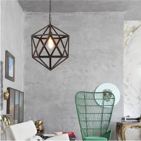 Modern Geometric Pendant Light – Minimalist Elegance